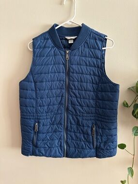 Christopher & Banks Blue Vest